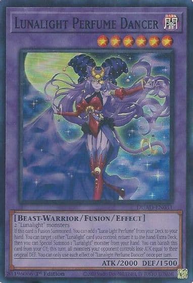 Lunalight Perfume Dancer Duelist's Advance Yu-Gi-Oh! card