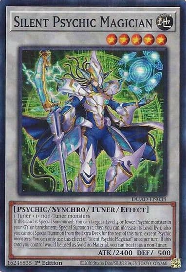 Silent Psychic Magician Duelist's Advance Yu-Gi-Oh! card