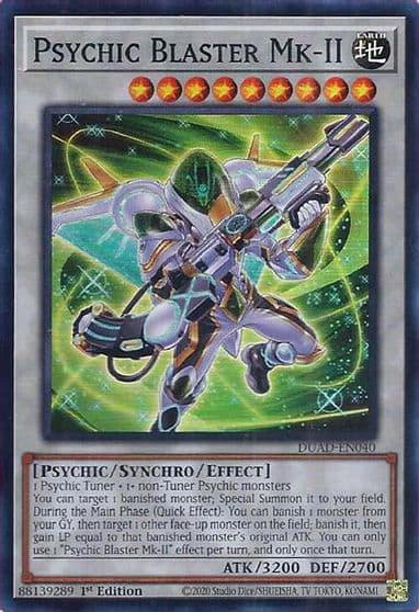 Psychic Blaster Mk II Duelist's Advance Yu-Gi-Oh! card