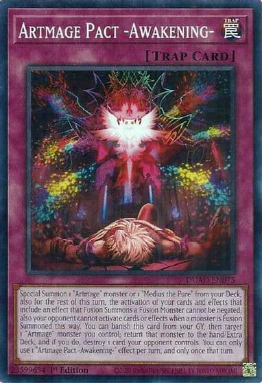 Artmage Pact Awakening Duelist's Advance Yu-Gi-Oh! card