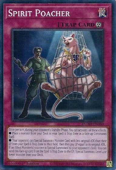 Spirit Poacher Duelist's Advance Yu-Gi-Oh! card