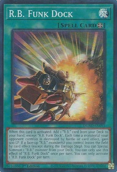 RB Funk Dock Duelist's Advance Yu-Gi-Oh! card