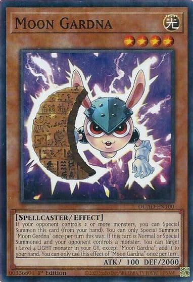 Moon Gardna Duelist's Advance Yu-Gi-Oh! card