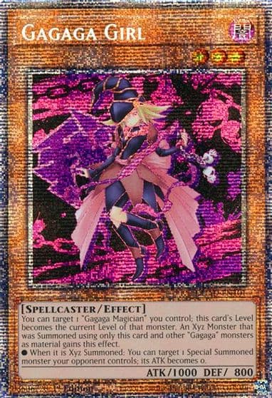 Gagaga Girl Alternate Art Duelist's Advance Yu-Gi-Oh! card