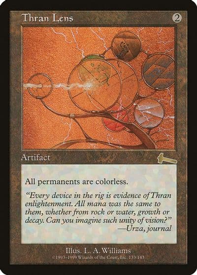 Thran Lens Urza's Legacy Magic card