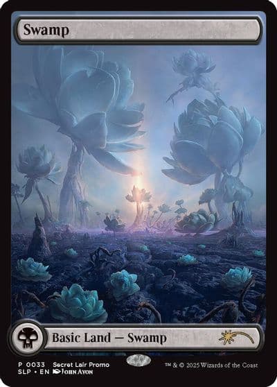 Swamp 0033 Secret Lair Showdown Magic card