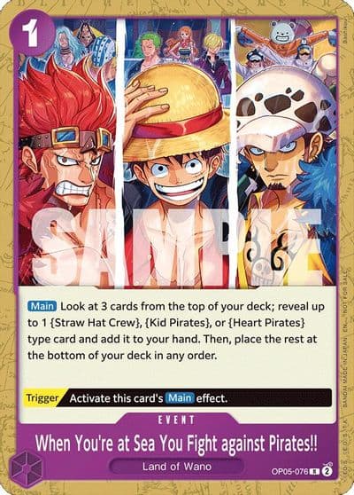 When Youre at Sea You Fight against Pirates 2025 Pirates League Store Qualifier One Piece Promotion Cards One Piece card