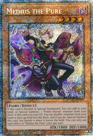 Medius the Pure Starlight Rare Duelist's Advance Yu-Gi-Oh! card