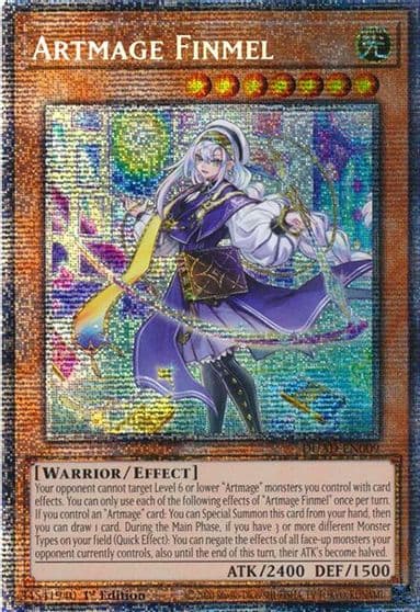 Artmage Finmel Starlight Rare Duelist's Advance Yu-Gi-Oh! card