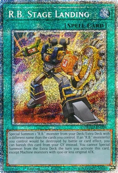 RB Stage Landing Starlight Rare Duelist's Advance Yu-Gi-Oh! card