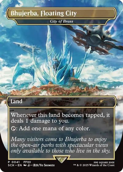 Bhujerba Floating City City of Brass Game Day & Store Championship Promos Magic card