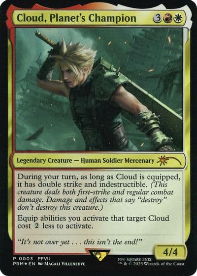 Cloud Planets Champion Costco Bundle Unique and Miscellaneous Promos Magic card