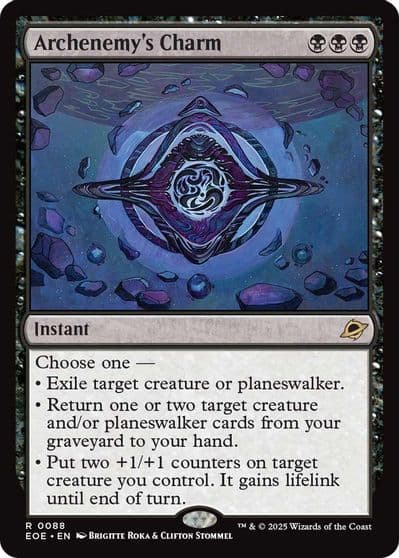 Archenemys Charm Edge of Eternities Magic card