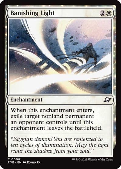 Banishing Light Edge of Eternities Magic card