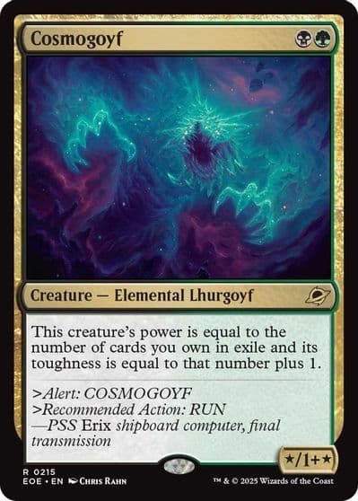 Cosmogoyf Edge of Eternities Magic card
