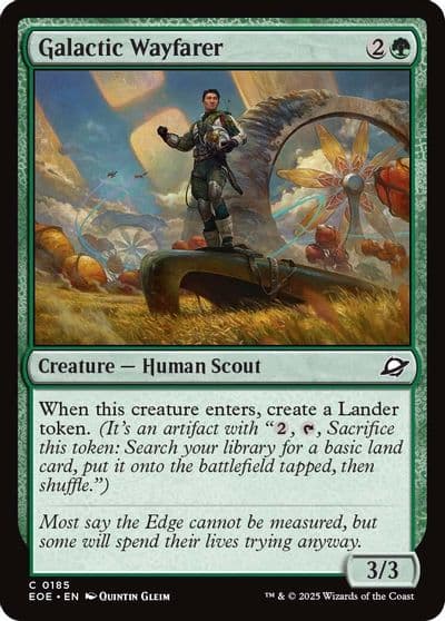 Galactic Wayfarer Edge of Eternities Magic card