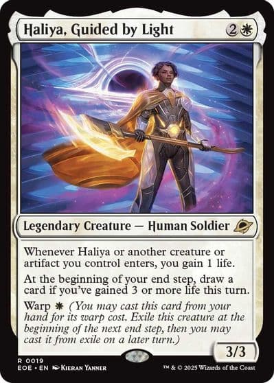 Haliya Guided by Light Edge of Eternities Magic card