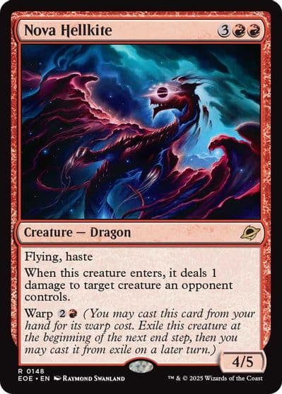 Nova Hellkite Edge of Eternities Magic card