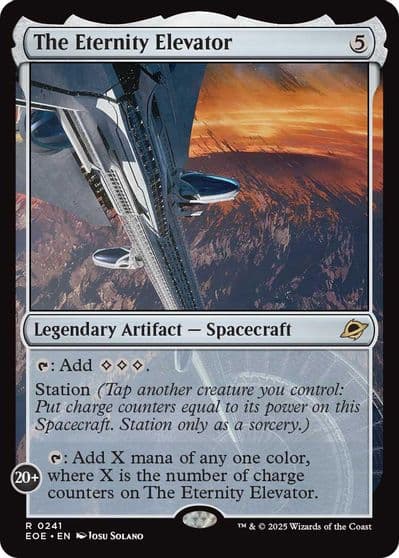 The Eternity Elevator Edge of Eternities Magic card
