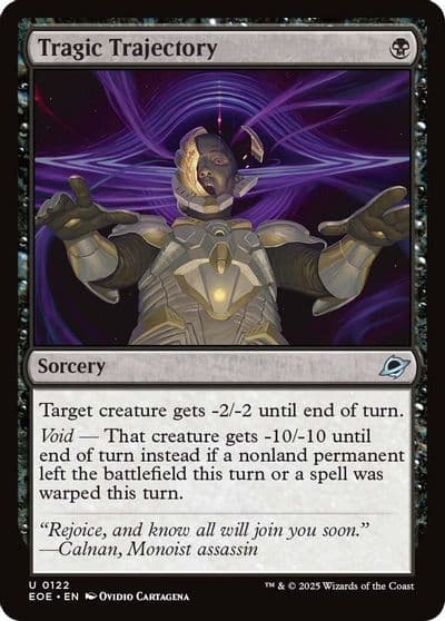 Tragic Trajectory Edge of Eternities Magic card