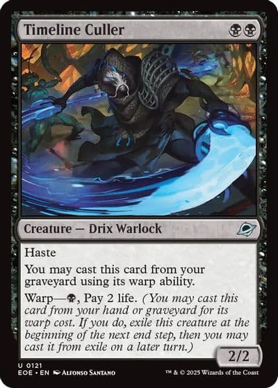 Timeline Culler Edge of Eternities Magic card
