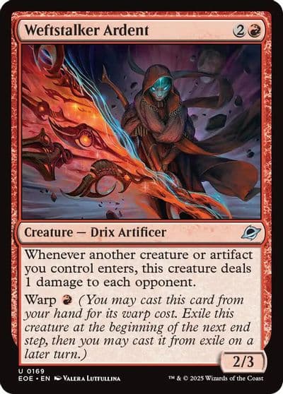 Weftstalker Ardent Edge of Eternities Magic card