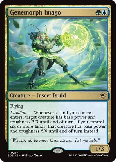 Genemorph Imago Edge of Eternities Magic card