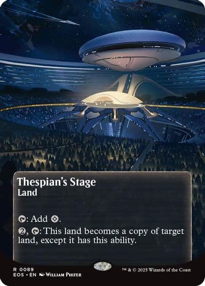 Thespians Stage 0089 Borderless Edge of Eternities: Stellar Sights Magic card