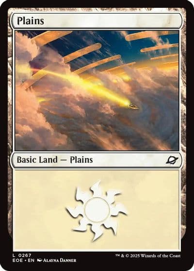 Plains 0267 Edge of Eternities Magic card
