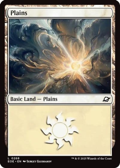 Plains 0268 Edge of Eternities Magic card