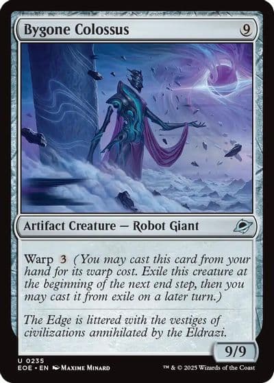 Bygone Colossus Edge of Eternities Magic card