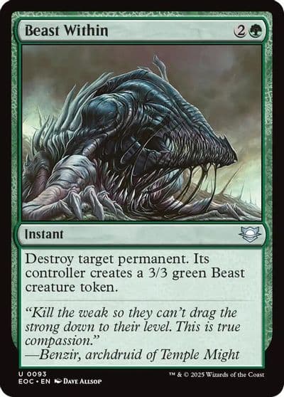 Beast Within Commander: Edge of Eternities Magic card