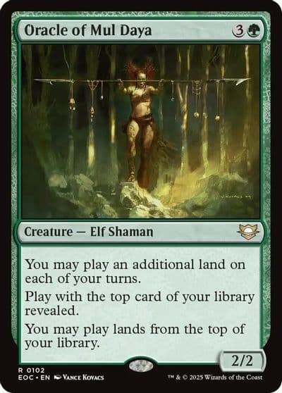 Oracle of Mul Daya Commander: Edge of Eternities Magic card