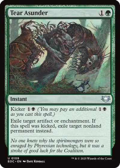 Tear Asunder Commander: Edge of Eternities Magic card