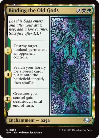 Binding the Old Gods Commander: Edge of Eternities Magic card