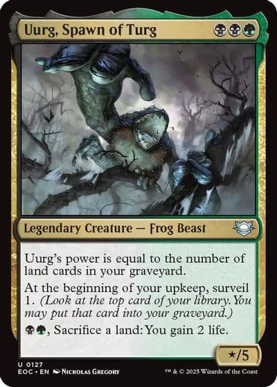 Uurg Spawn of Turg Commander: Edge of Eternities Magic card