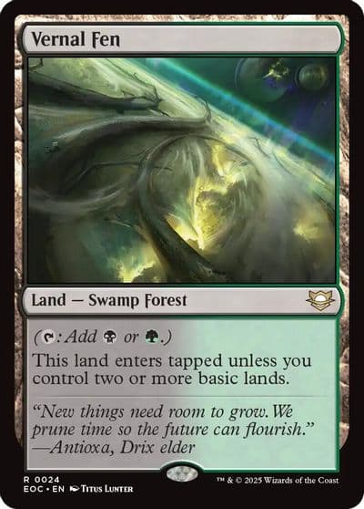 Vernal Fen Commander: Edge of Eternities Magic card