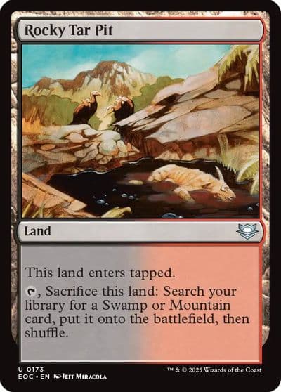 Rocky Tar Pit Commander: Edge of Eternities Magic card