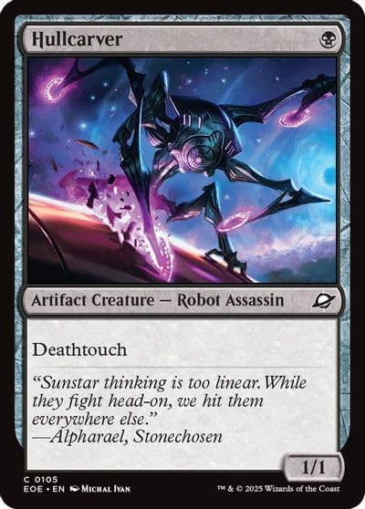 Hullcarver Edge of Eternities Magic card