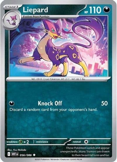 Liepard SV: White Flare Pokemon card