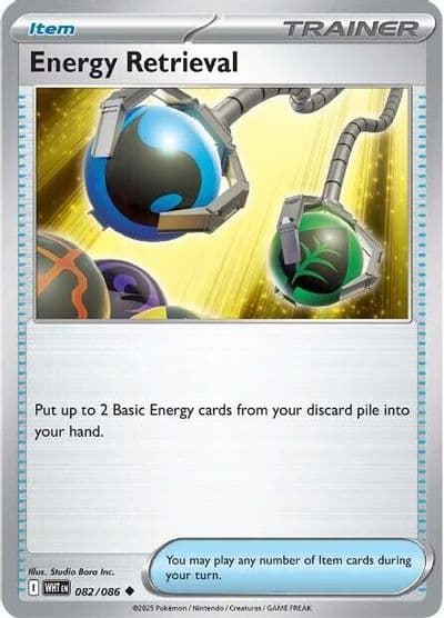 Energy Retrieval SV: White Flare Pokemon card