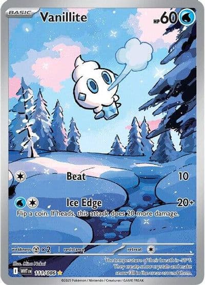 Vanillite SV: White Flare Pokemon card