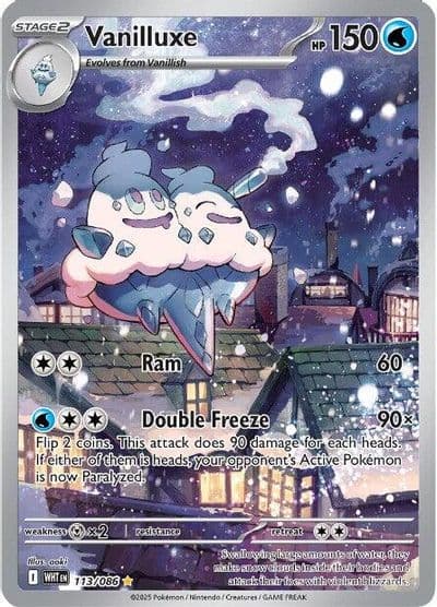 Vanilluxe SV: White Flare Pokemon card