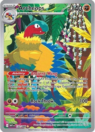 Archeops SV: White Flare Pokemon card