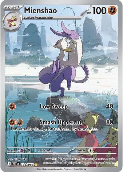 Mienshao SV: White Flare Pokemon card
