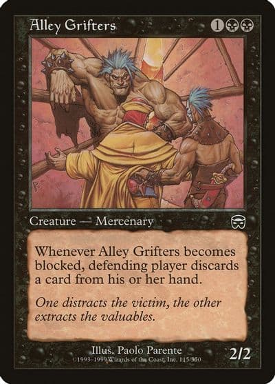 Alley Grifters Mercadian Masques Magic card