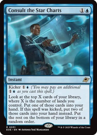 Consult the Star Charts Edge of Eternities Magic card