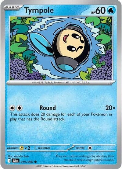 Tympole SV: Black Bolt Pokemon card