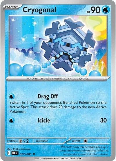 Cryogonal SV: Black Bolt Pokemon card
