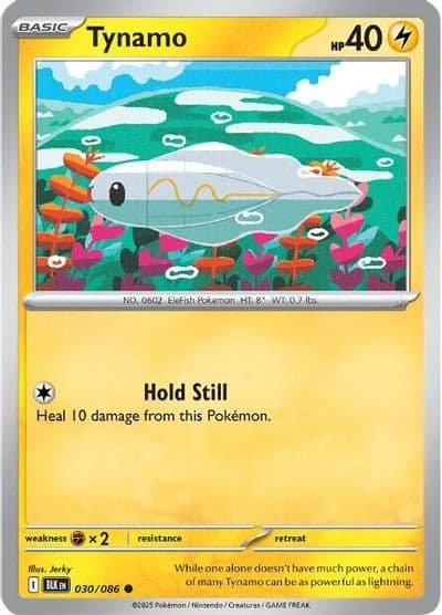 Tynamo SV: Black Bolt Pokemon card